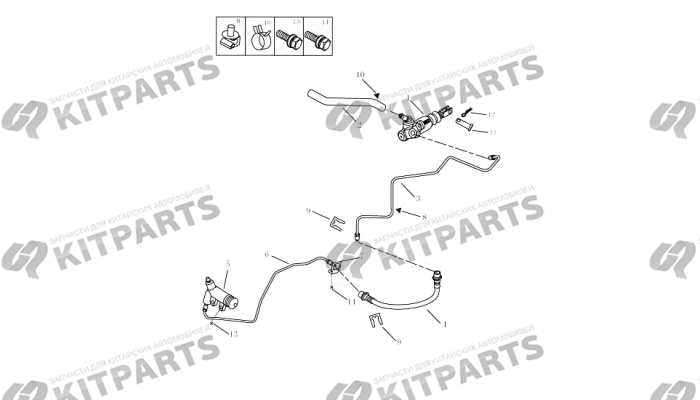 CLUTCH PIPE# Geely Emgrand X7