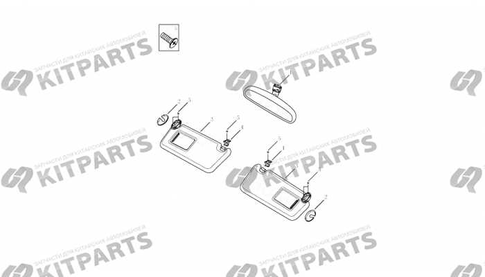 INNER REARVIEW MIRROR Geely